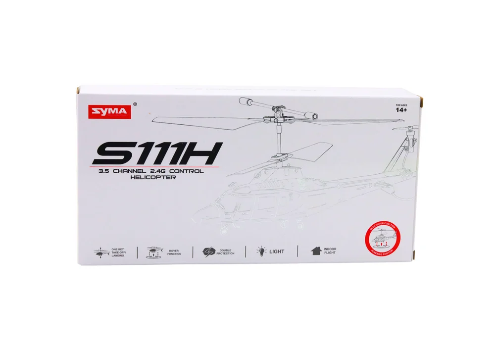 Syma S111H RC helikopter na daljinsko, crveni_4