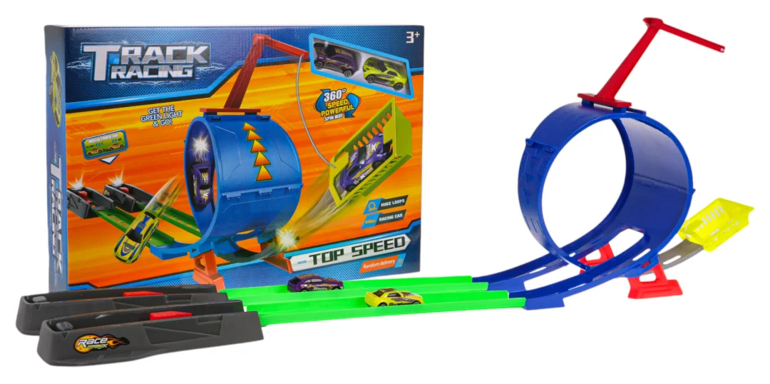 TOP SPEED trkaća staza s lanserom 3+_4
