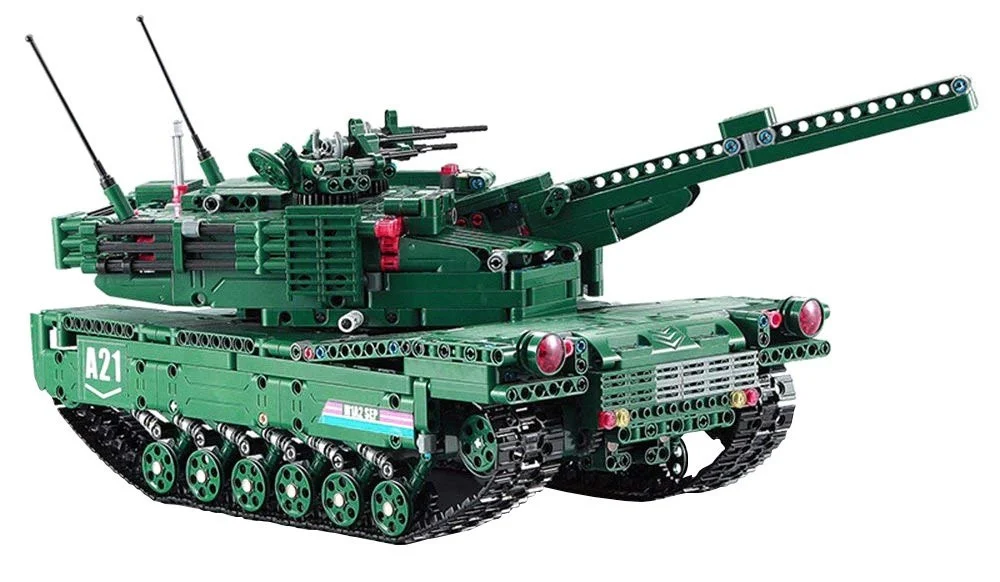 Tehničke kocke tenk R/C 2 u 1 1498 dijelova 8+_3
