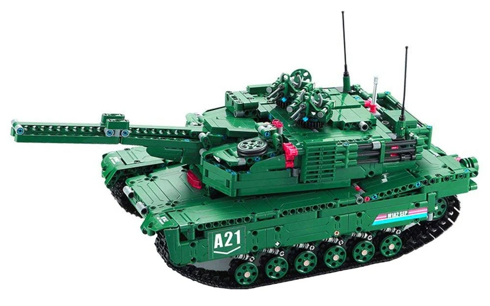 Tehničke kocke tenk R/C 2 u 1 1498 dijelova 8+_4