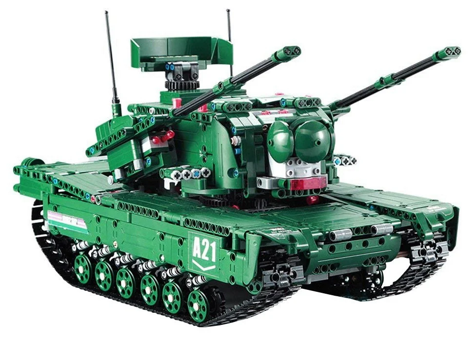 Tehničke kocke tenk R/C 2 u 1 1498 dijelova 8+_5