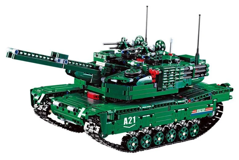 Tehničke kocke tenk R/C 2 u 1 1498 dijelova 8+_6