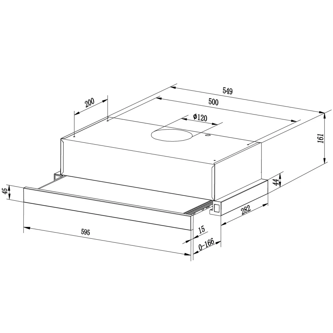 Teleskopska kuhinjska napa Berdsen BT-229 inox_4