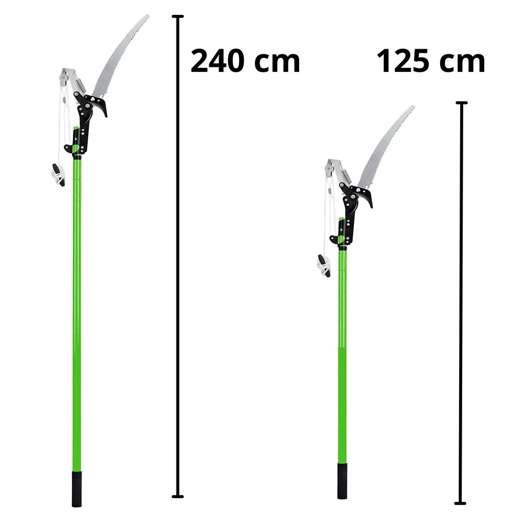 Teleskopske škare i pila za grane 2u1 125–240 cm_4