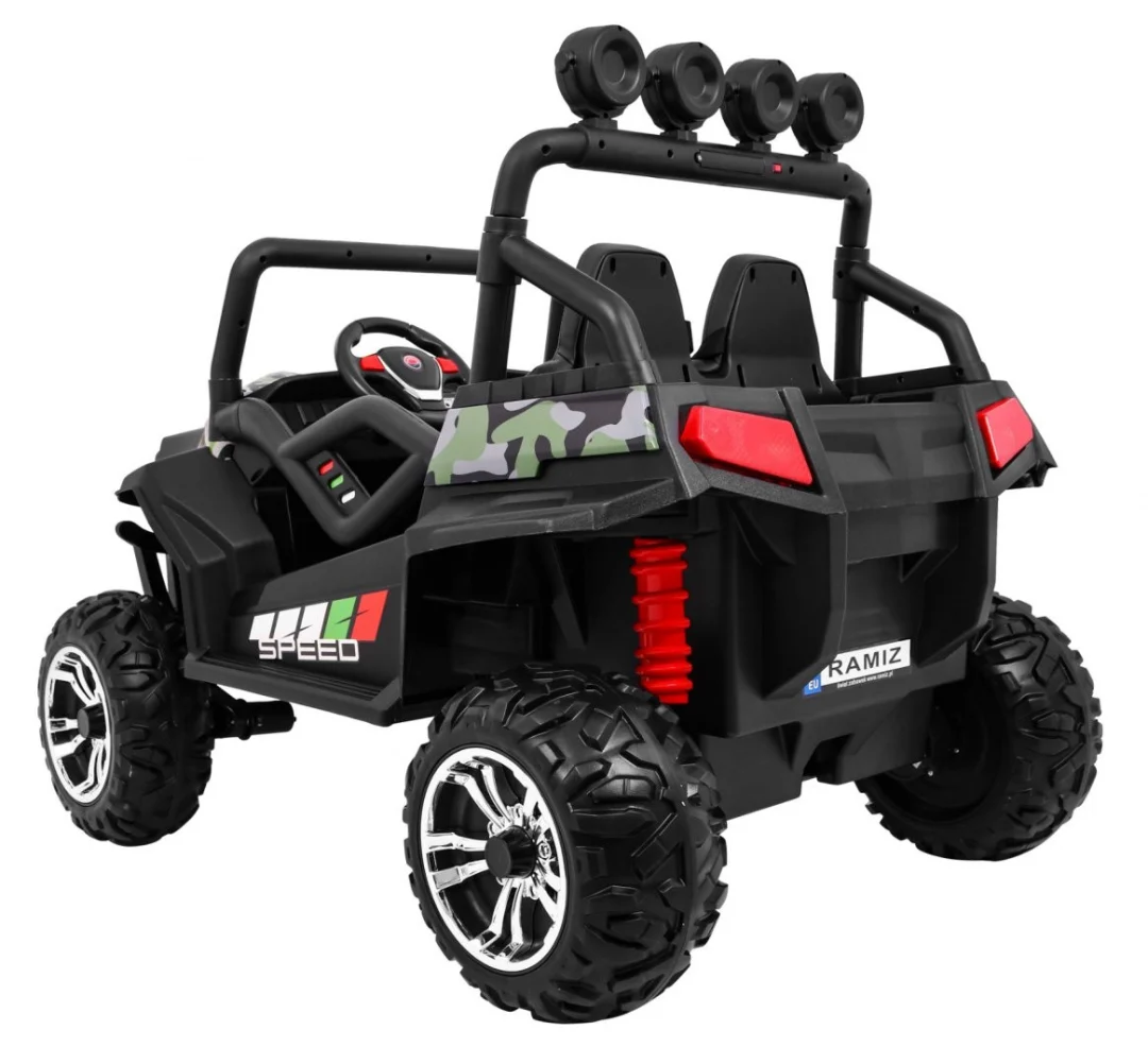 Terenski Grand Buggy Lift za djecu Moro + 4x4 pogon + daljinski upravljač + prtljažnik + MP3 radio_5