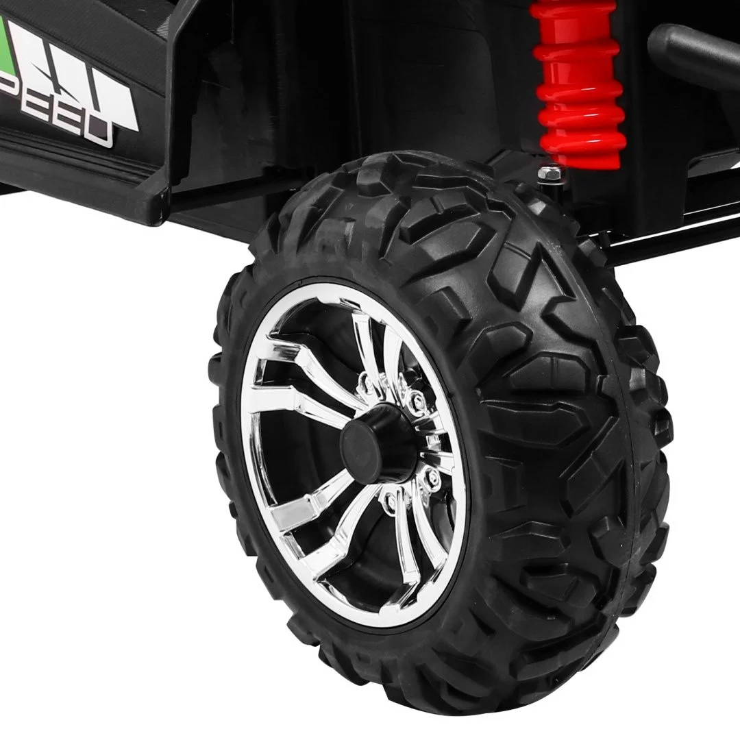 Terenski Grand Buggy Lift za djecu bijeli + 4x4 pogon + daljinski upravljač + nosač za, bijela_13
