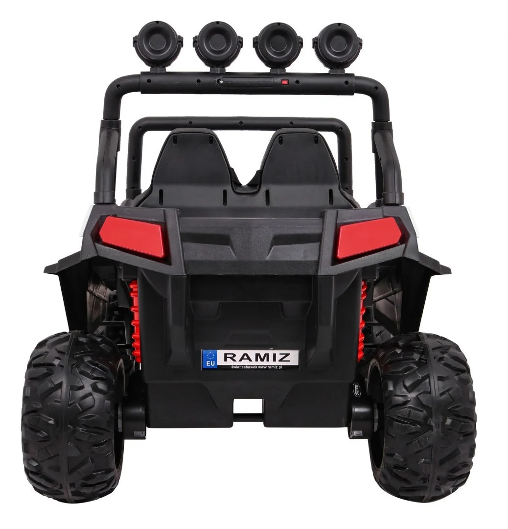 Terenski Grand Buggy Lift za djecu bijeli + 4x4 pogon + daljinski upravljač + nosač za, bijela_6