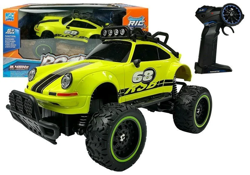 Terenski auto Buba na daljinsko upravljanje, zelena, 1:18_1