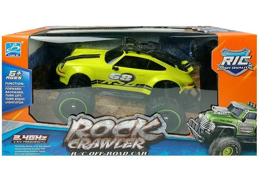 Terenski auto Buba na daljinsko upravljanje, zelena, 1:18_7