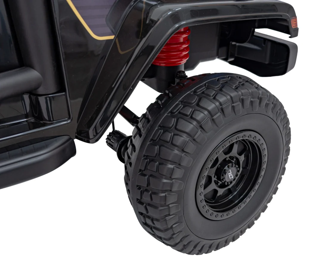 Terenski automobil OFF-ROAD 3.0 za djecu Crni + Daljinski upravljač + Sporo pokretanje, crna_17