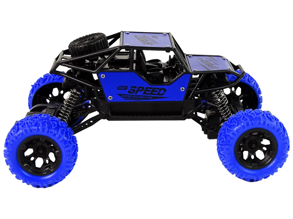 Terenski automobil na daljinsko upravljanje, 1:18, plavi_5
