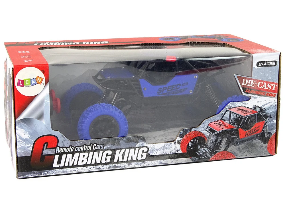 Terenski automobil na daljinsko upravljanje, 1:18, plavi_8
