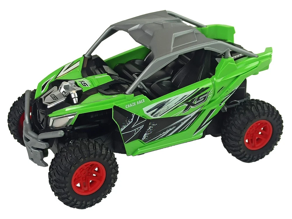 Terenski automobil na daljinsko upravljanje Cross Country 27 MHz Zeleni_2