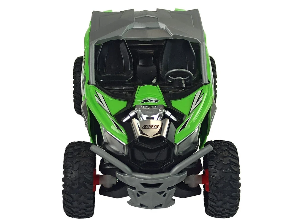 Terenski automobil na daljinsko upravljanje Cross Country 27 MHz Zeleni_4
