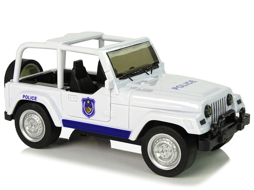 Terenski policijski automobil, bijeli_4