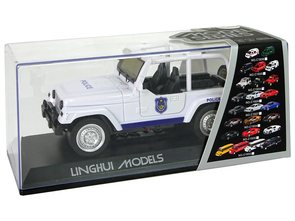 Terenski policijski automobil, bijeli_7
