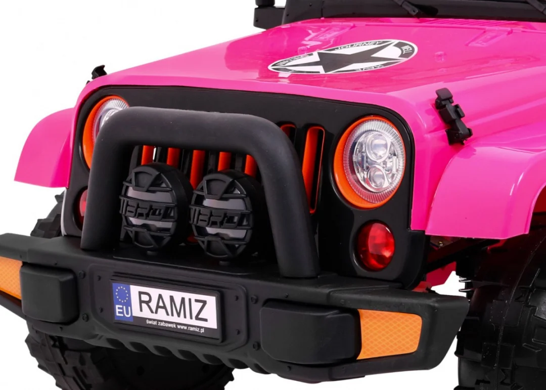 Terensko vozilo 4x4 s daljinskim, ružičasto_13