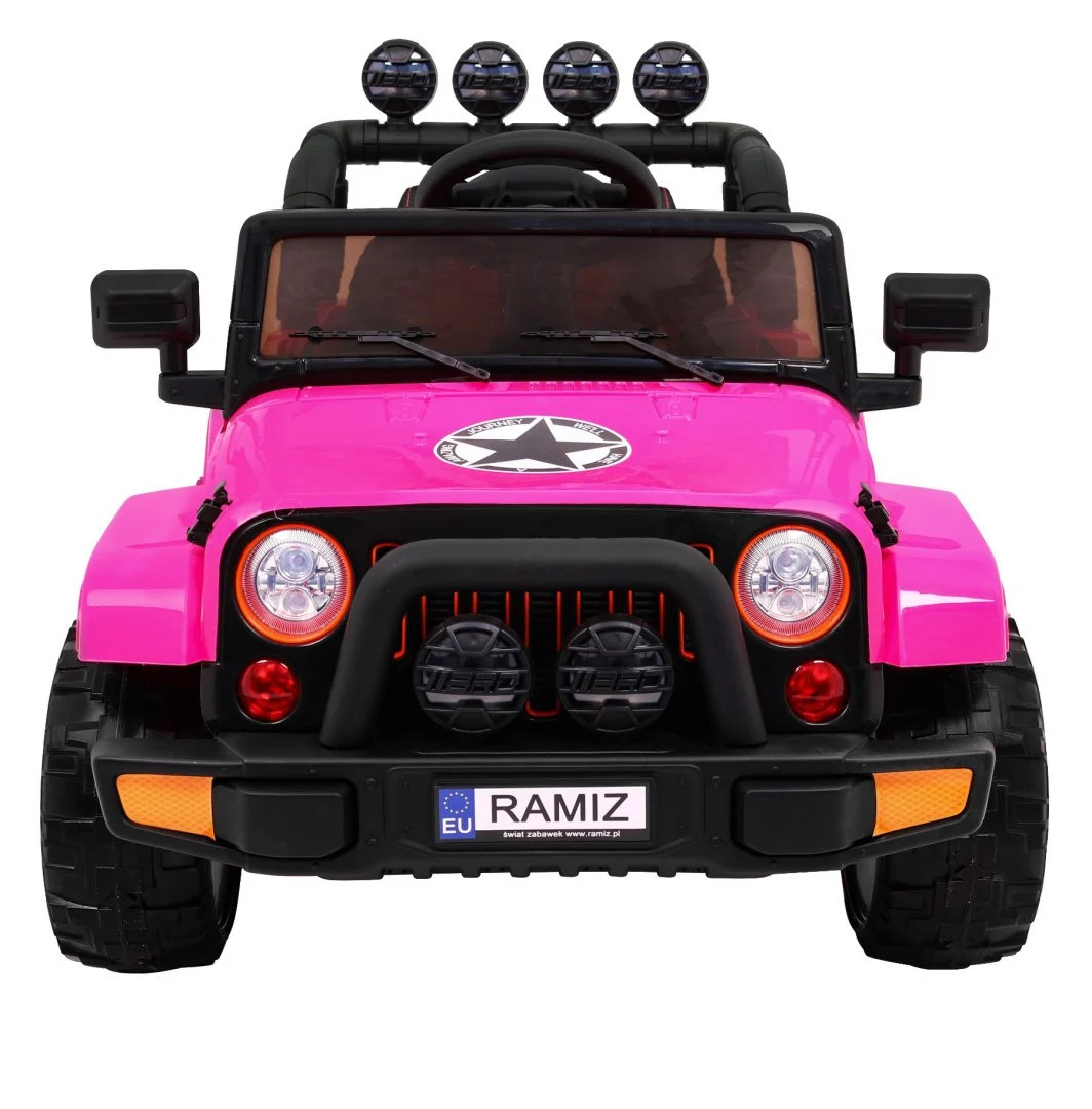 Terensko vozilo 4x4 s daljinskim, ružičasto_3