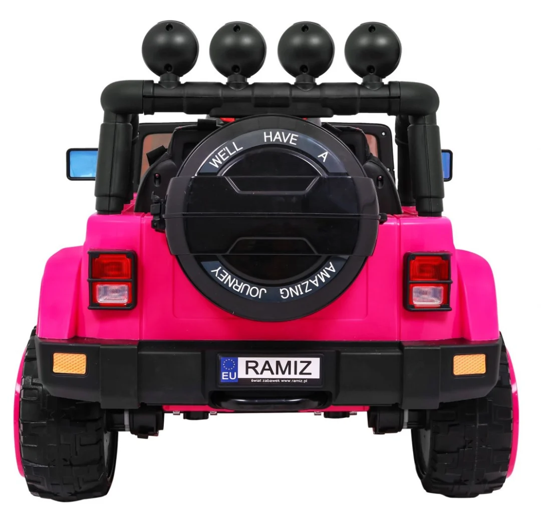 Terensko vozilo 4x4 s daljinskim, ružičasto_6