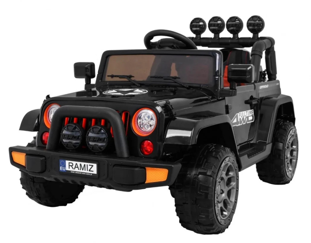 Terensko vozilo na akumulator crno 4x4_1