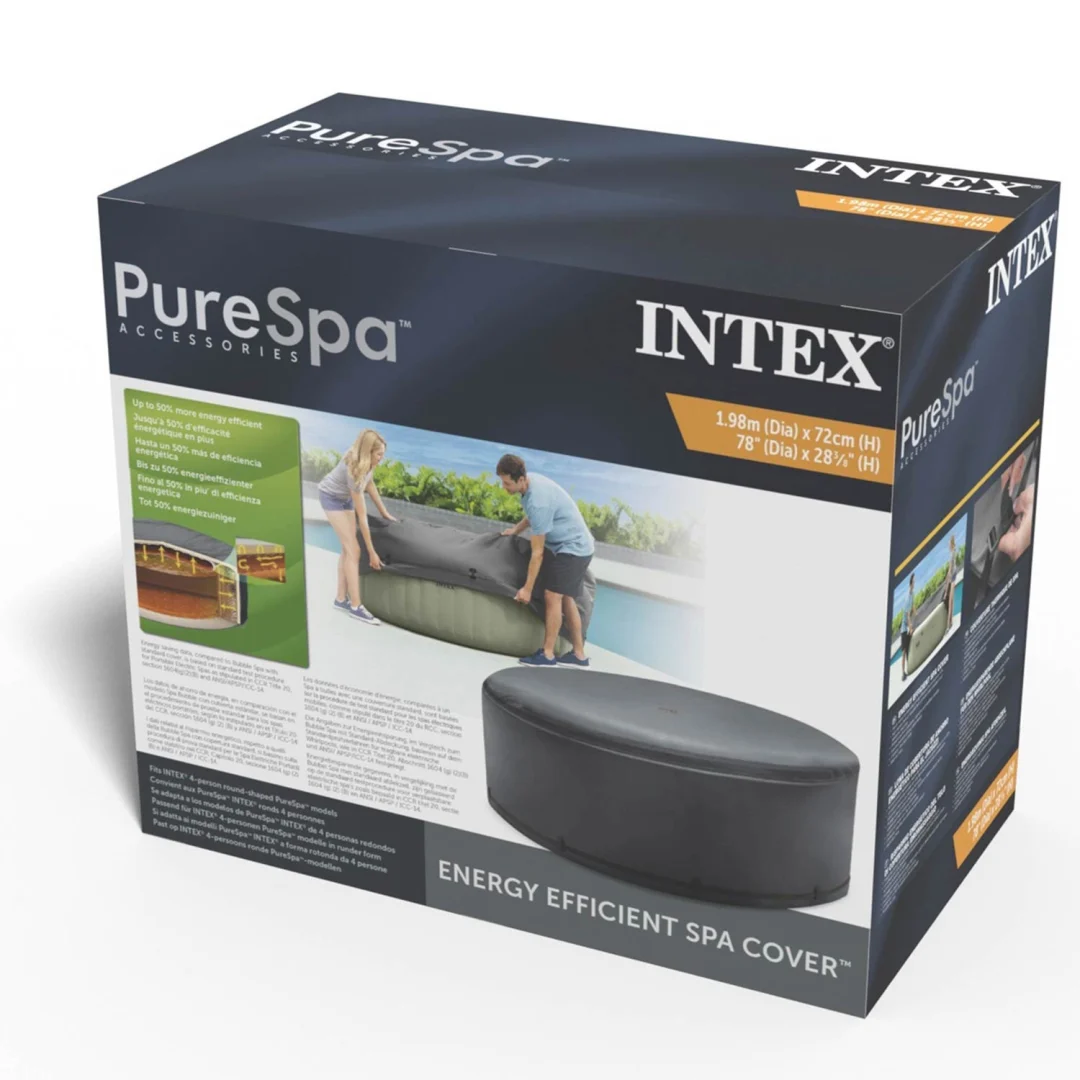 Termalna navlaka za SPA za 4 osobe, okrugla, za sva godišnja doba, Intex 28523_7
