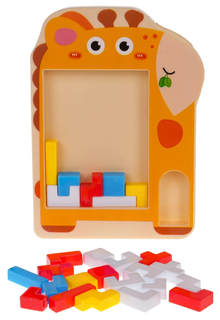 Tetris Žirafa Logička Igra, bijela_2