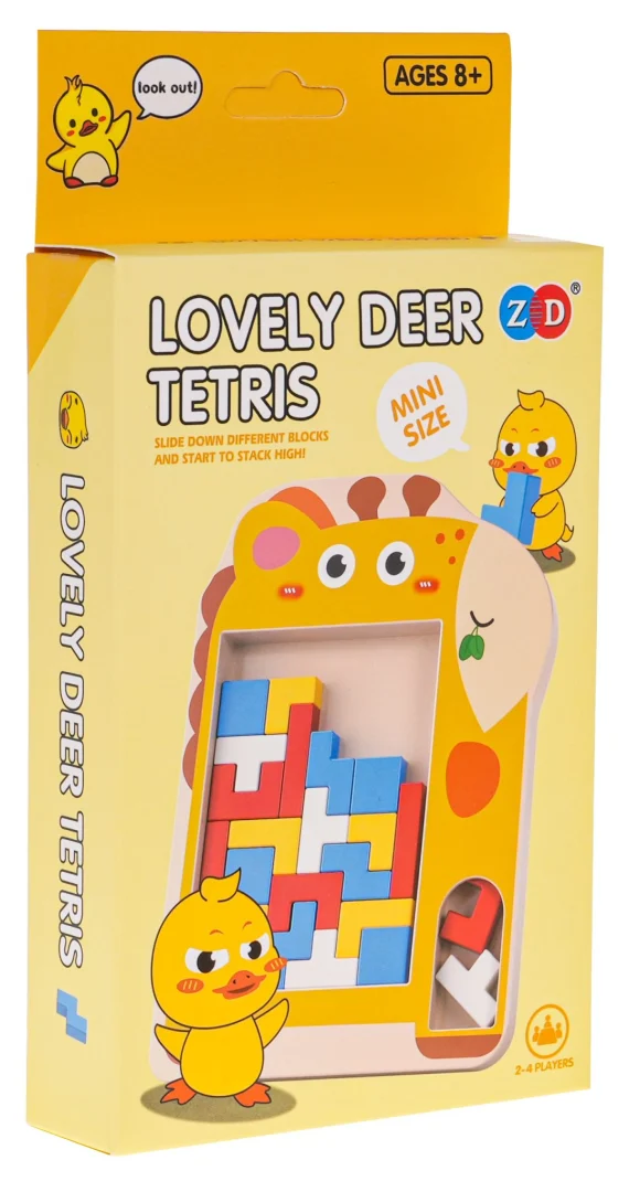 Tetris Žirafa Logička Igra, bijela_3