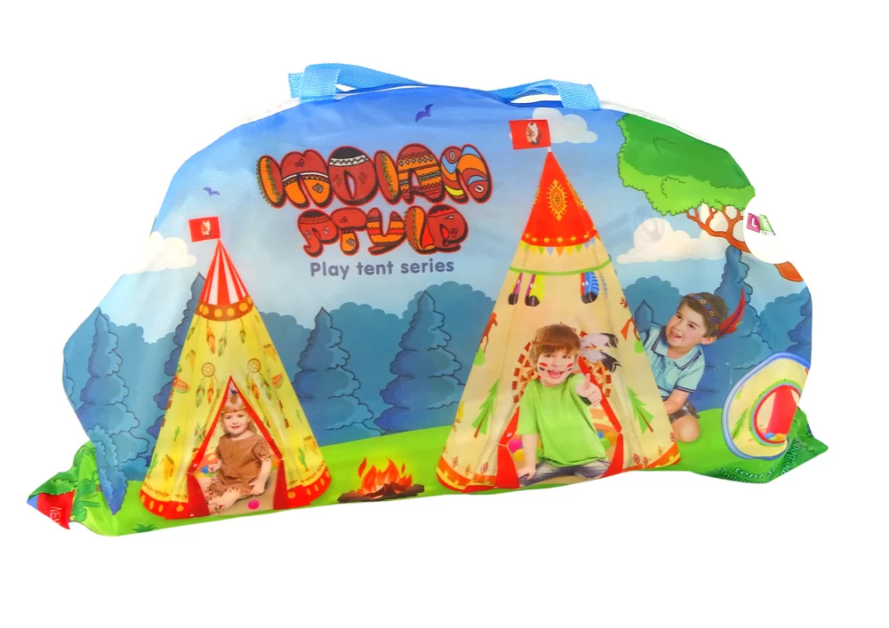 Tipi šator za djecu, 105 × 160 cm_4