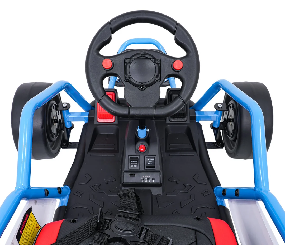 Tornado go-kart na akumulator s driftom, plavi auto na akumulator_13