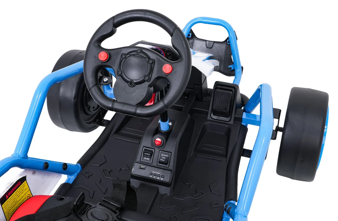 Tornado go-kart na akumulator s driftom, plavi auto na akumulator_16