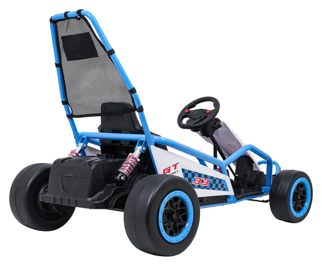 Tornado go-kart na akumulator s driftom, plavi auto na akumulator_8