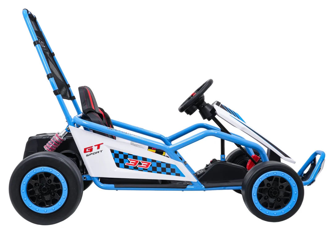 Tornado go-kart na akumulator s driftom, plavi auto na akumulator_9