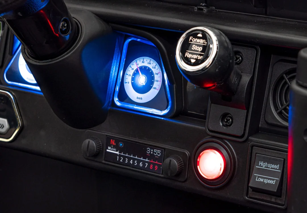 Toyota FJ Cruiser za djecu Crno terensko vozilo + daljinski upravljač_12