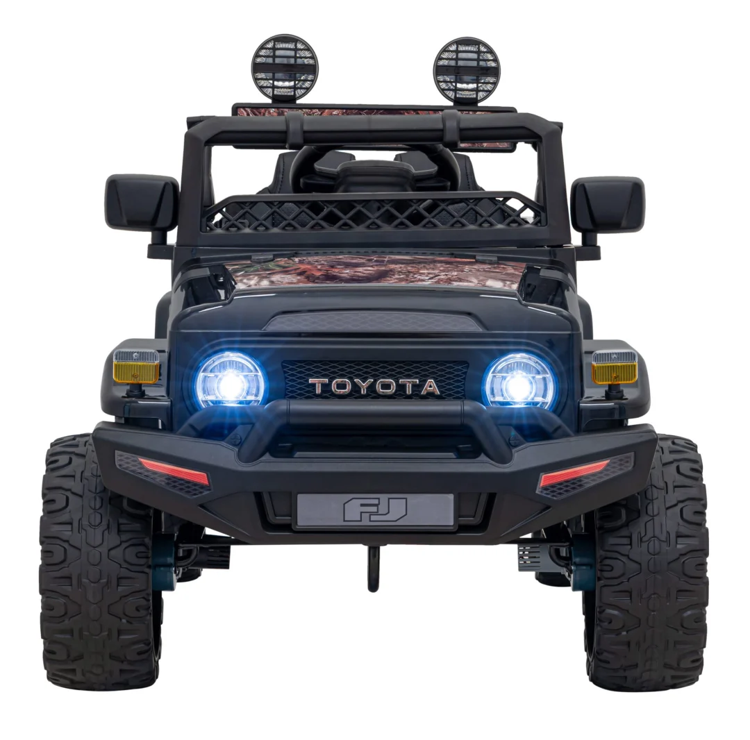 Toyota FJ Cruiser za djecu Crno terensko vozilo + daljinski upravljač_4