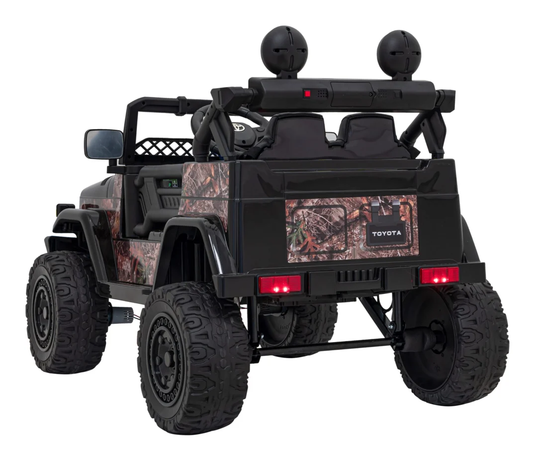 Toyota FJ Cruiser za djecu Crno terensko vozilo + daljinski upravljač_6