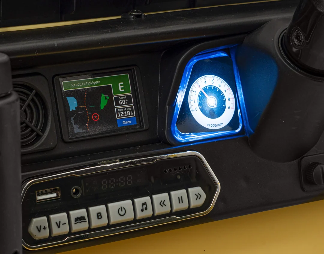 Toyota FJ Cruiser za djecu bež + daljinski upravljač + 4x4 pogon + audio LED + EVA + spori, crna_11