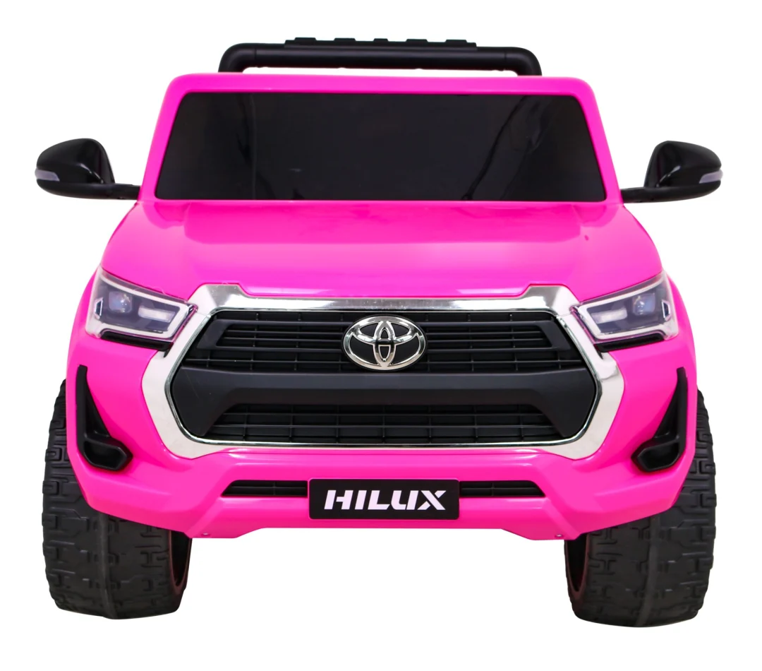 Toyota Hilux na baterije za djecu, ružičasti pickup + 4x4 pogon + daljinski upravljač_2