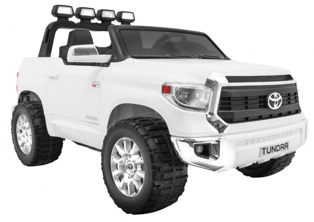 Toyota Tundra XXL za djecu, bijeli SUV + daljinski upravljač + prtljažnik, bijela_10