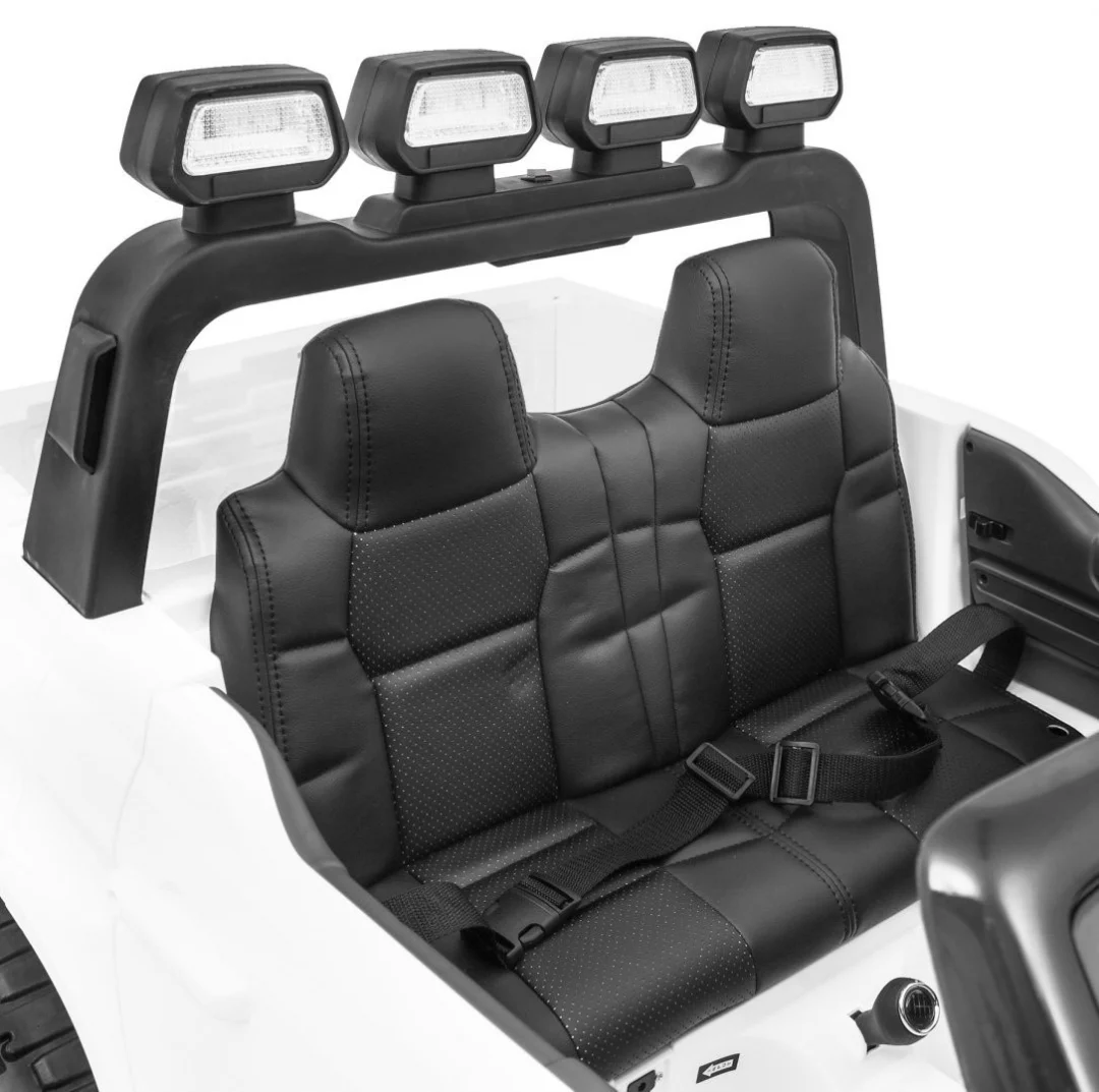 Toyota Tundra XXL za djecu, bijeli SUV + daljinski upravljač + prtljažnik, bijela_11