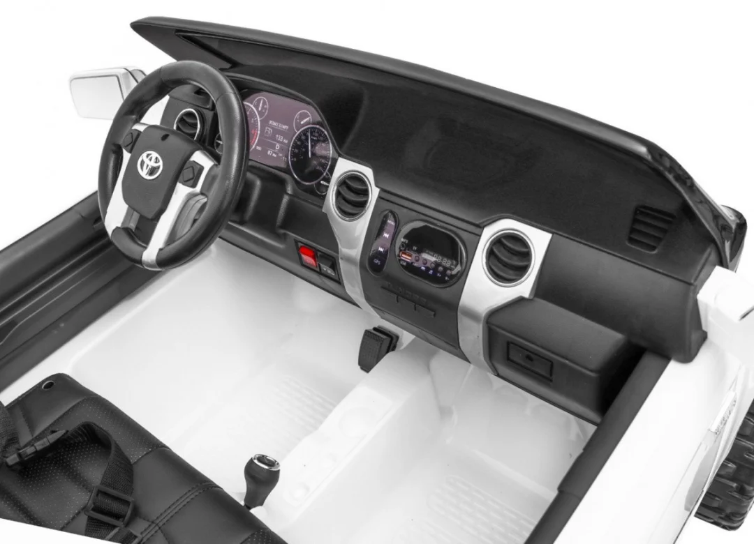 Toyota Tundra XXL za djecu, bijeli SUV + daljinski upravljač + prtljažnik, bijela_12