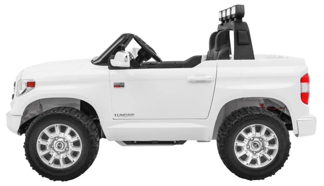 Toyota Tundra XXL za djecu, bijeli SUV + daljinski upravljač + prtljažnik, bijela_4