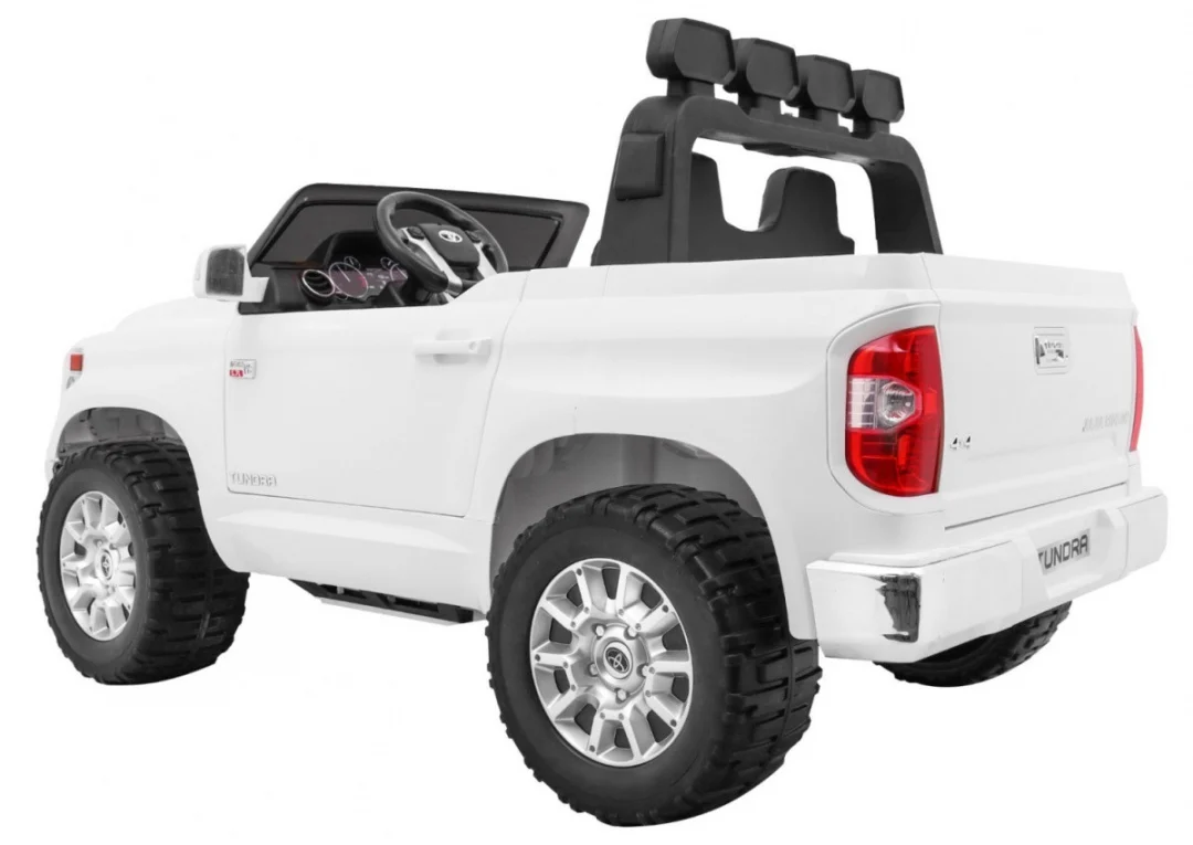 Toyota Tundra XXL za djecu, bijeli SUV + daljinski upravljač + prtljažnik, bijela_5