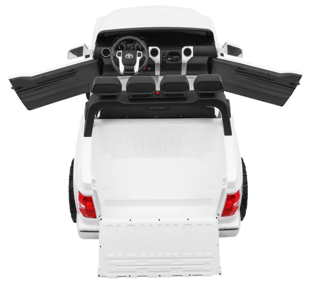 Toyota Tundra XXL za djecu, bijeli SUV + daljinski upravljač + prtljažnik, bijela_7