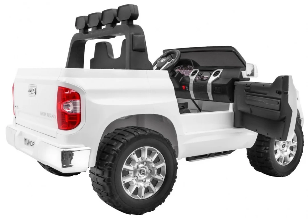 Toyota Tundra XXL za djecu, bijeli SUV + daljinski upravljač + prtljažnik, bijela_9