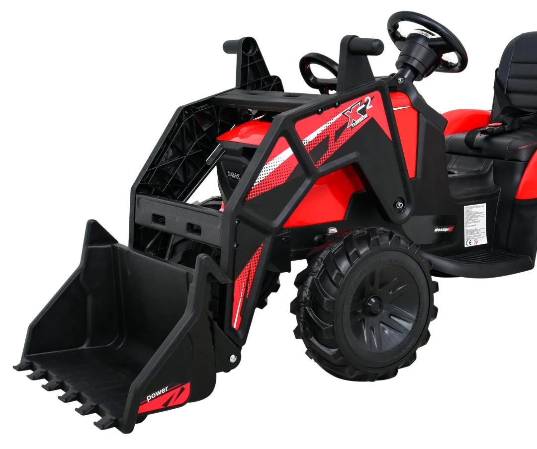 Traktor 720-T s prikolicom na akumulator crveni_7