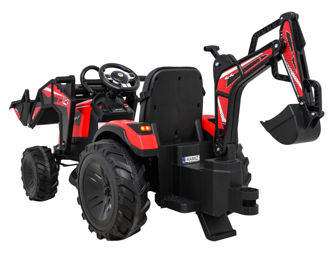 Traktor 720-T s prikolicom na akumulator crveni_9