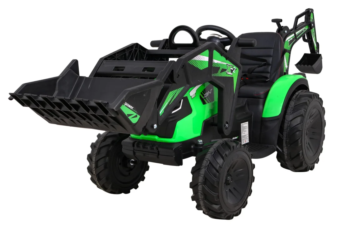 Traktor 720-T s prikolicom na akumulator zeleni_6