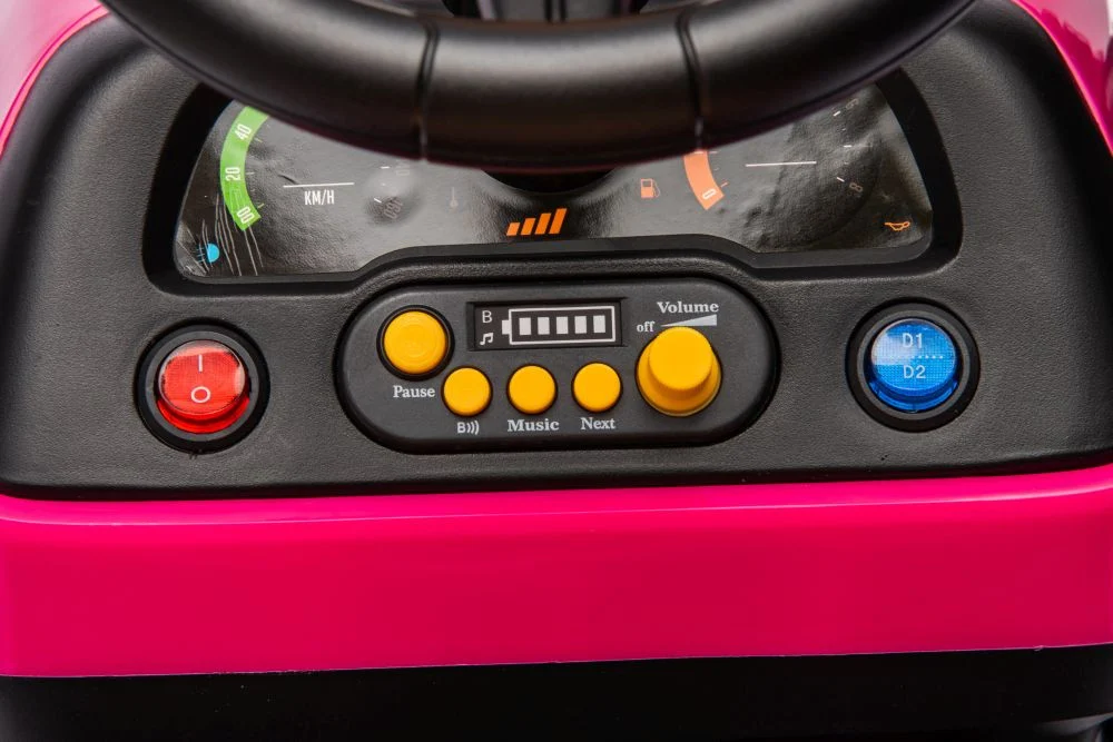 Traktor BBH-030 na akumulator, ružičasti auto na akumulator_18