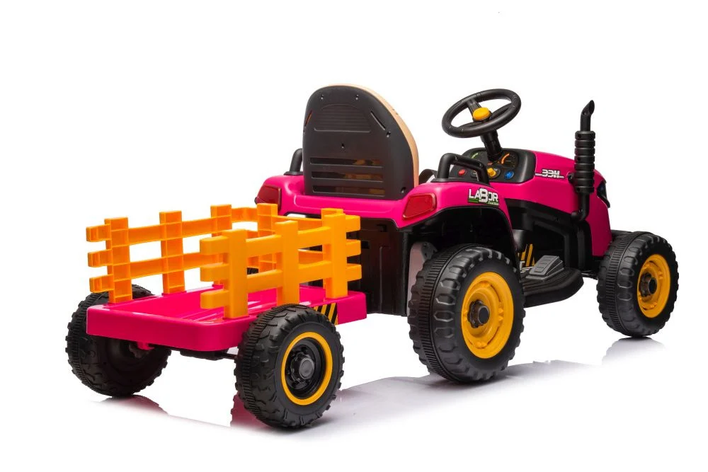Traktor BBH-030 na akumulator, ružičasti auto na akumulator_8