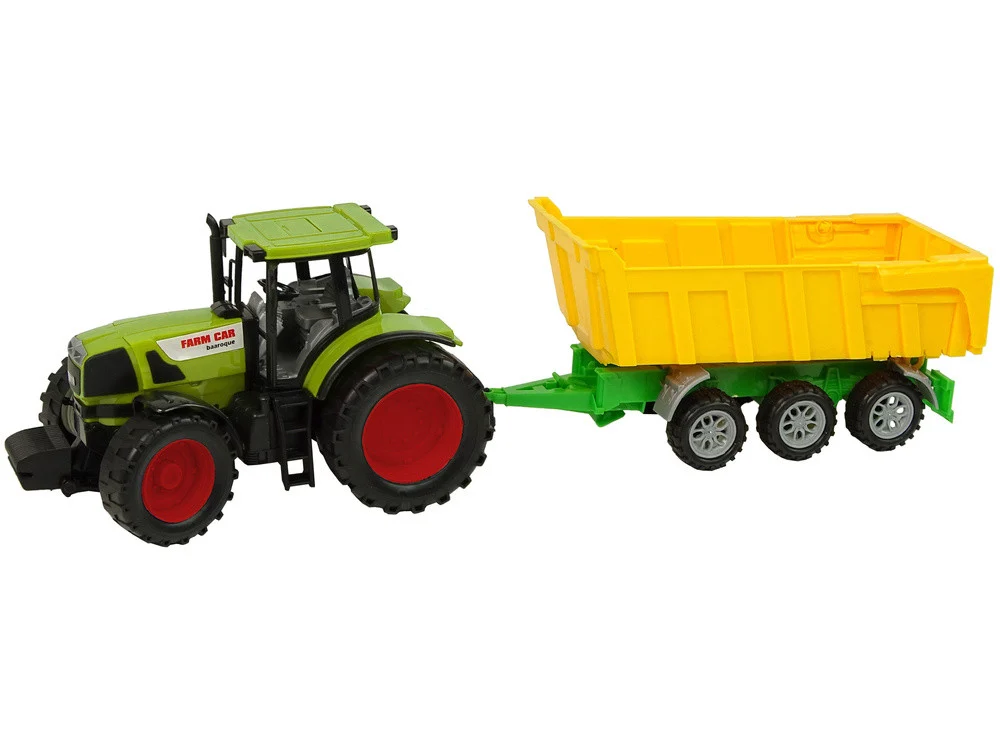 Traktor Crveni Kiper Kamion Žuti Traktor 50 cm_11